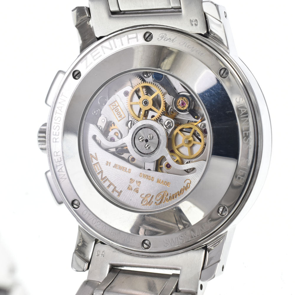 ZENITH elite port royale 01/02.0450.400 Chronograph Date Silver Dial Automatic Men's
 Watch J#147546