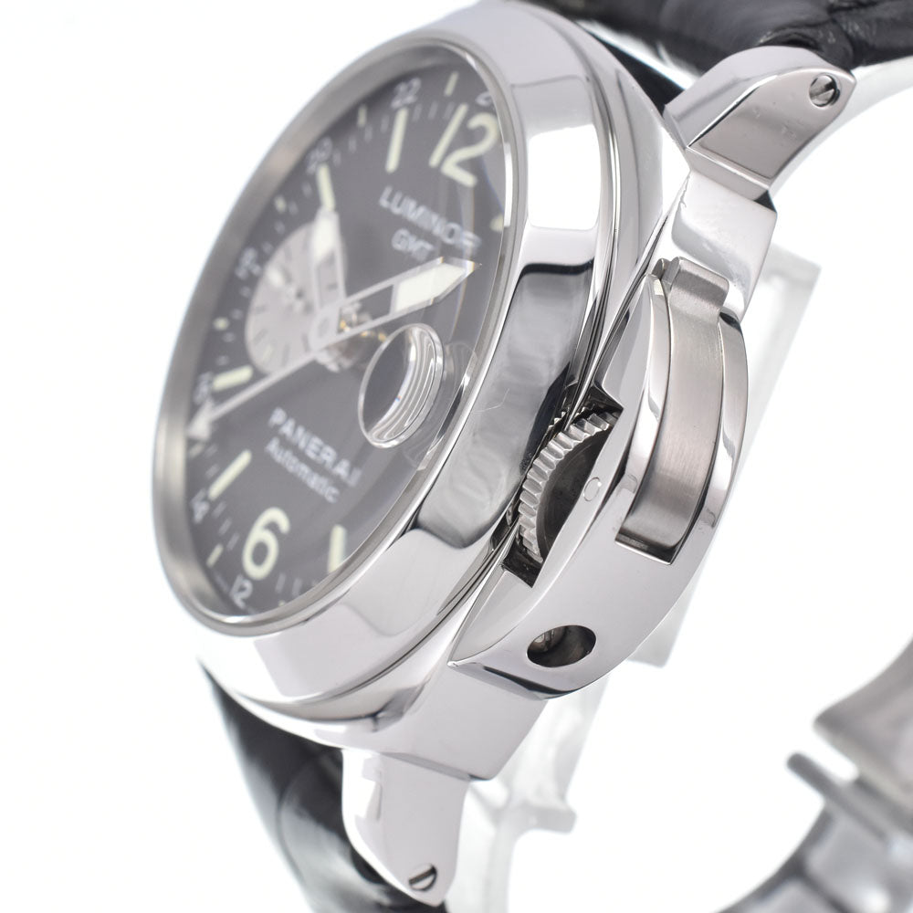 PANERAI Luminor PAM00088 Acciaio GMT black Dial Automatic Men's
 Watch H#147520