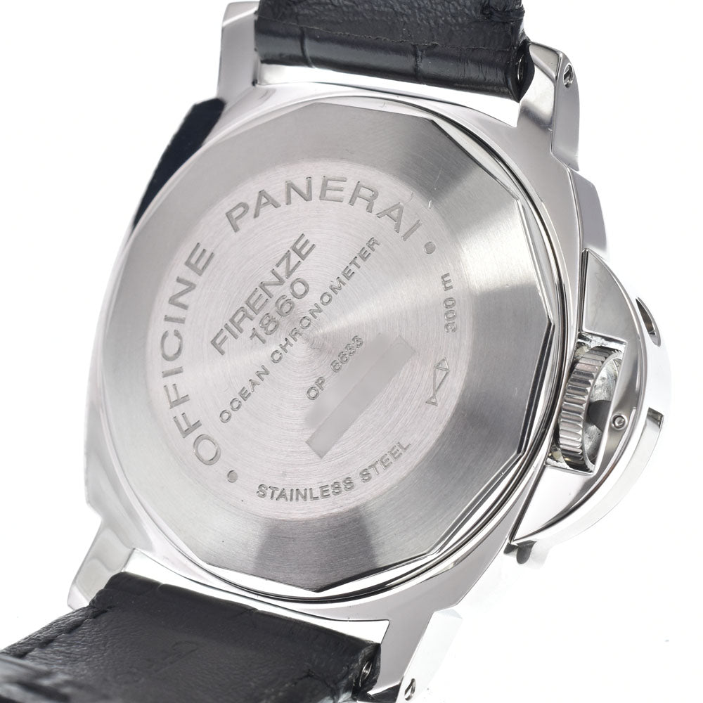 PANERAI Luminor PAM00088 Acciaio GMT black Dial Automatic Men's
 Watch H#147520