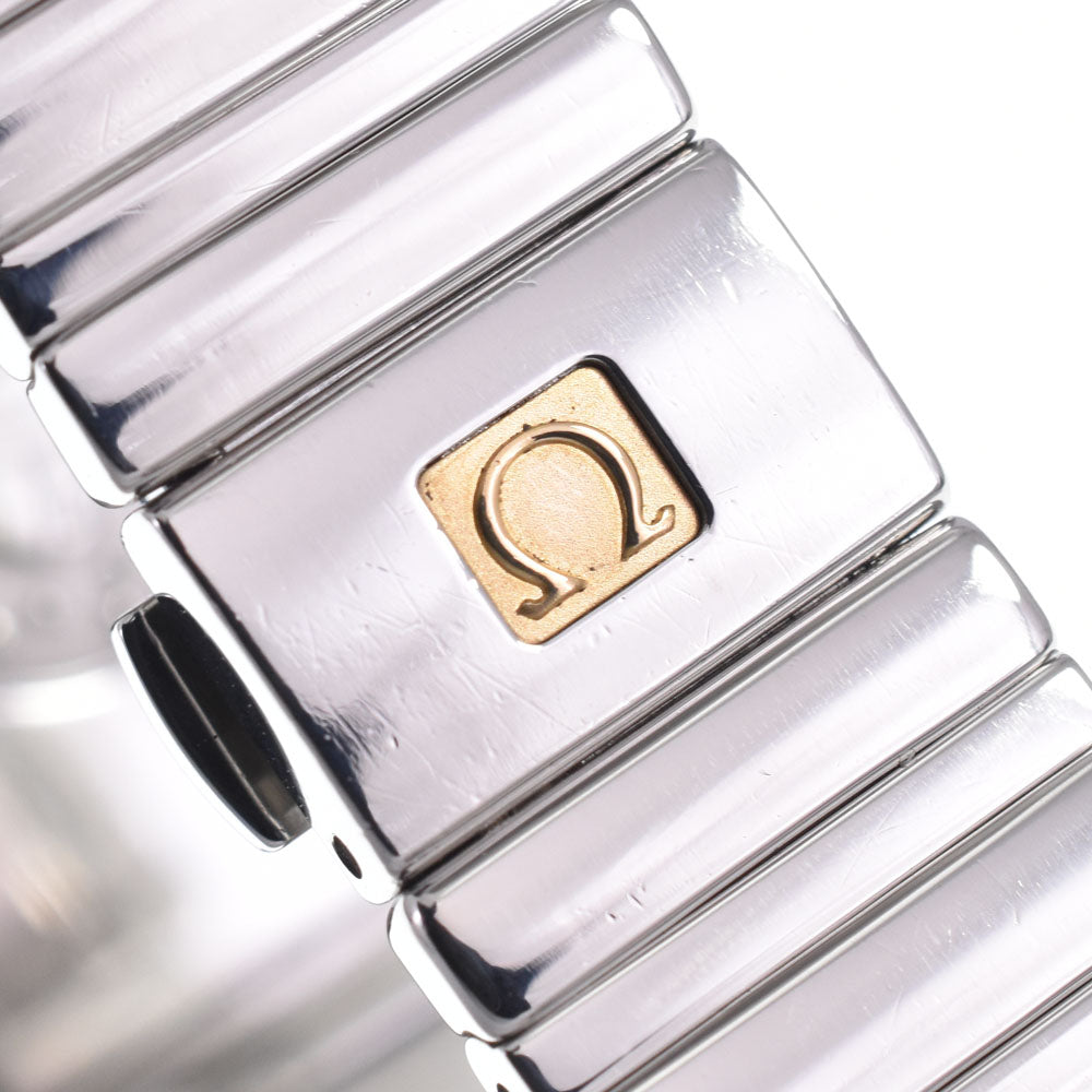 OMEGA Constellation 1586.70 Diamond Bezel White shell Dial Quartz Ladies
 Watch J#147523