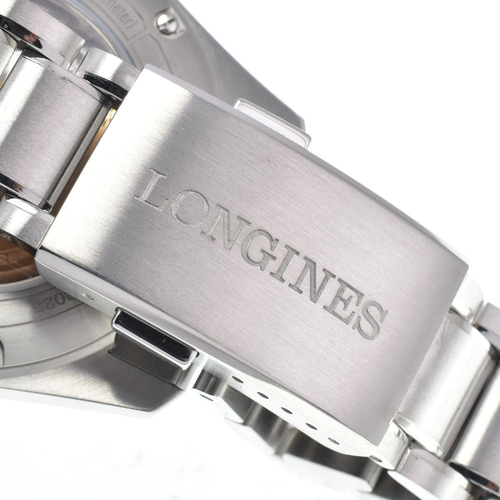 with paper LONGINES spirit zulu time L3.803.5.53.6 Date black Dial Automatic Men's
 Watch H#147524
