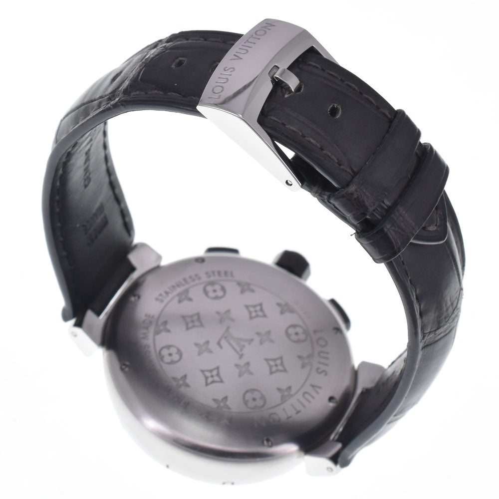 with paper LOUIS VUITTON Tambour in black Q118F Analog&Digital black Dial Quartz Men's
 Watch I#147527