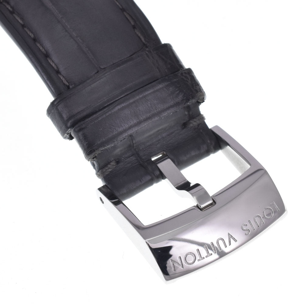 with paper LOUIS VUITTON Tambour in black Q118F Analog&Digital black Dial Quartz Men's
 Watch I#147527