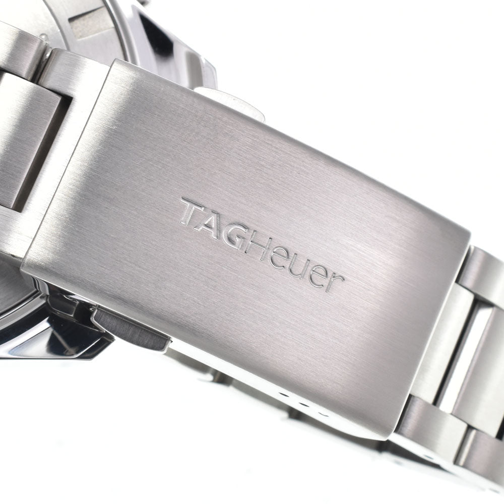 TAG HEUER Aqua racer CAY1110-0 Chronograph Date black Dial Quartz Men's
 Watch J#147530