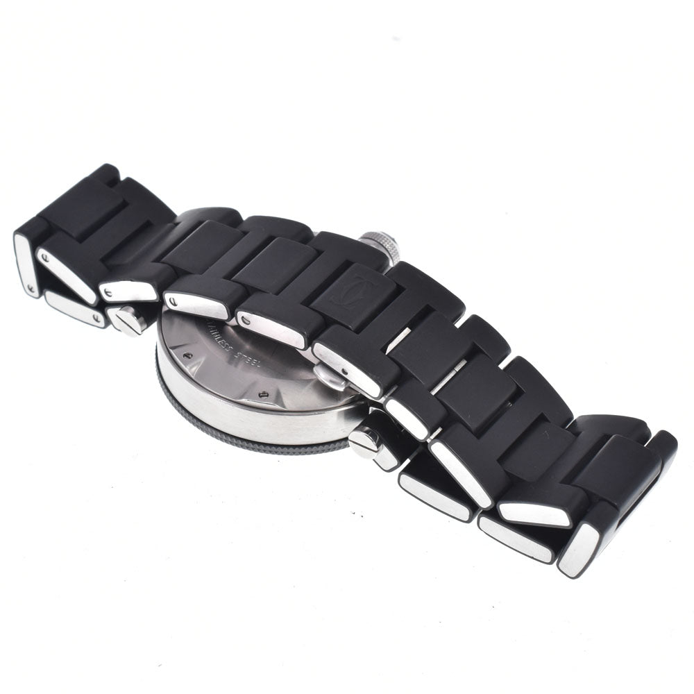 CARTIER Pacha Sea timer W31077U2 Stainless Steel / Rubber black Dial Automatic Men's
 Watch J#147531