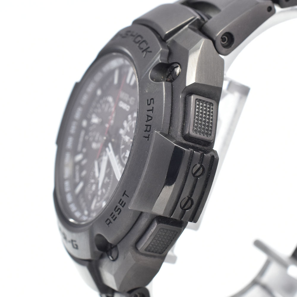 CASIO MR-G MRG-8000B-1AJF black Dial Radio Sync Solar Men's
 Watch I#147532