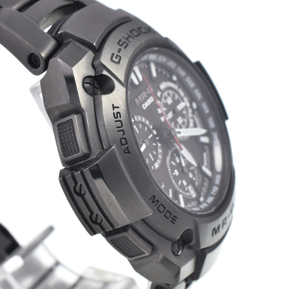 CASIO MR-G MRG-8000B-1AJF black Dial Radio Sync Solar Men's
 Watch I#147532