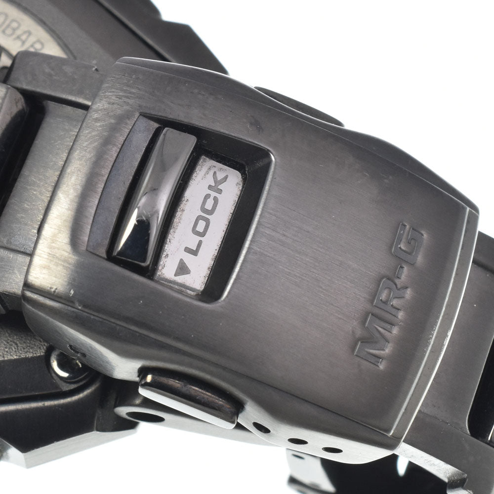CASIO MR-G MRG-8000B-1AJF black Dial Radio Sync Solar Men's
 Watch I#147532
