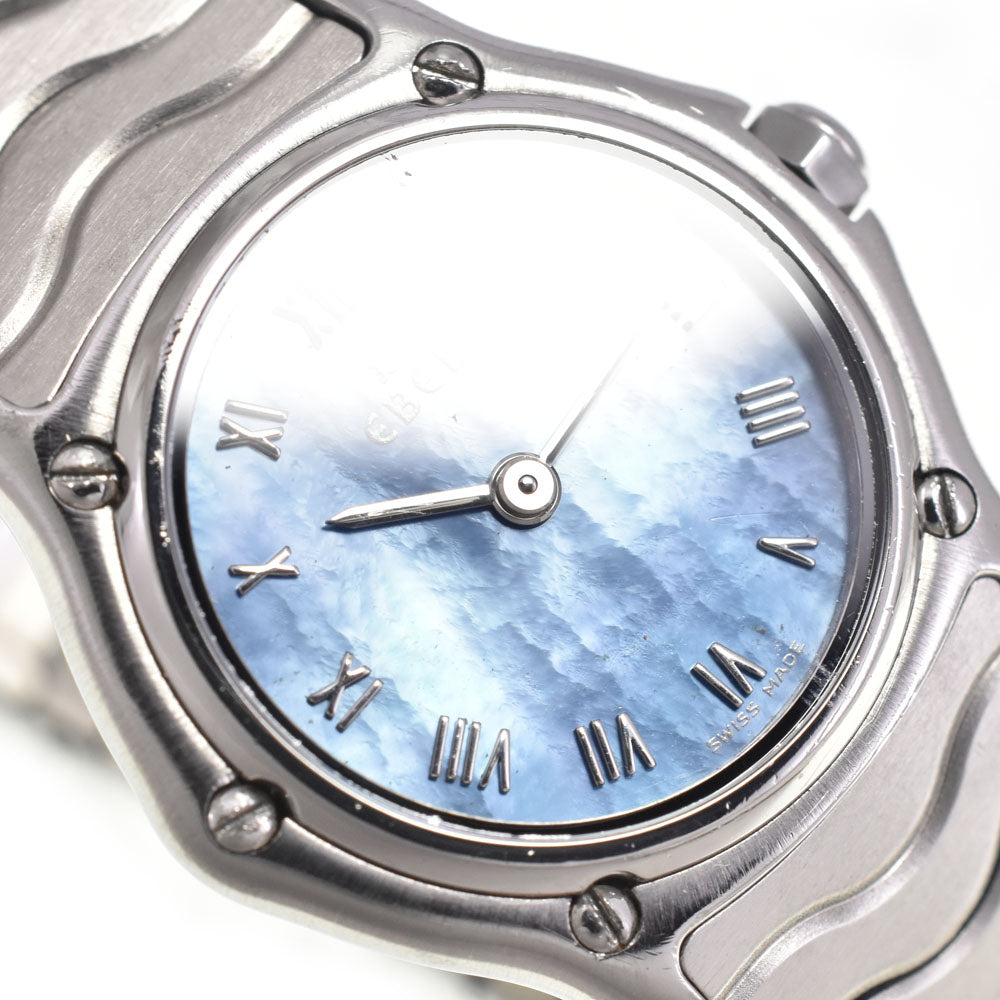 EBEL Classic wave E9157111 Blue shell Dial Quartz Ladies
 Watch I#147533