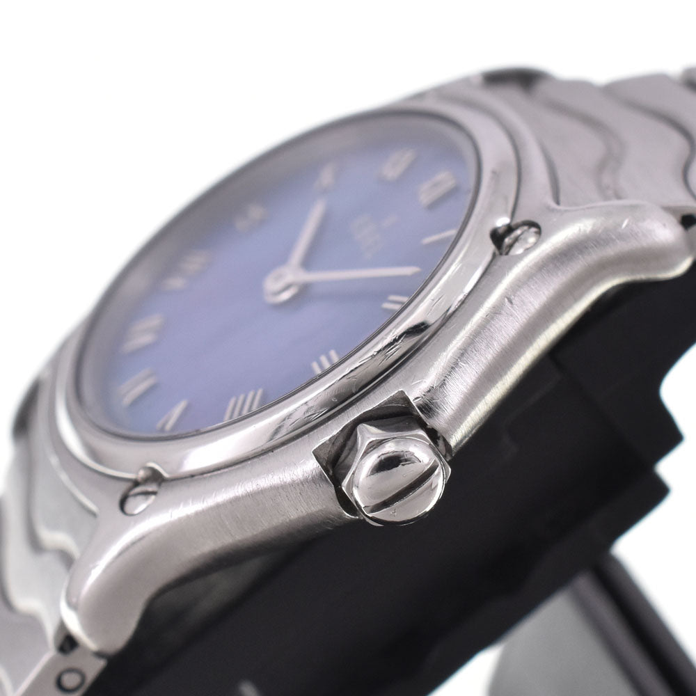 EBEL Classic wave E9157111 Blue shell Dial Quartz Ladies
 Watch I#147533
