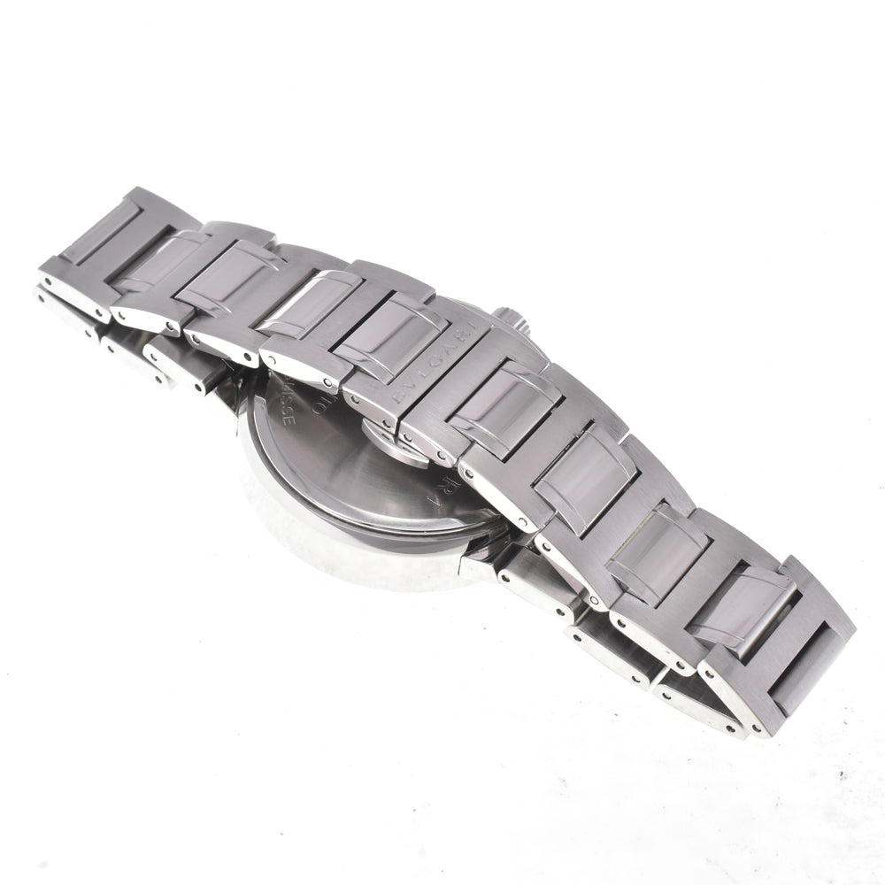 with paper BVLGARI Bvlgari Bvlgari BB38SS AUTO Date black Dial Automatic Men's
 Watch I#147535