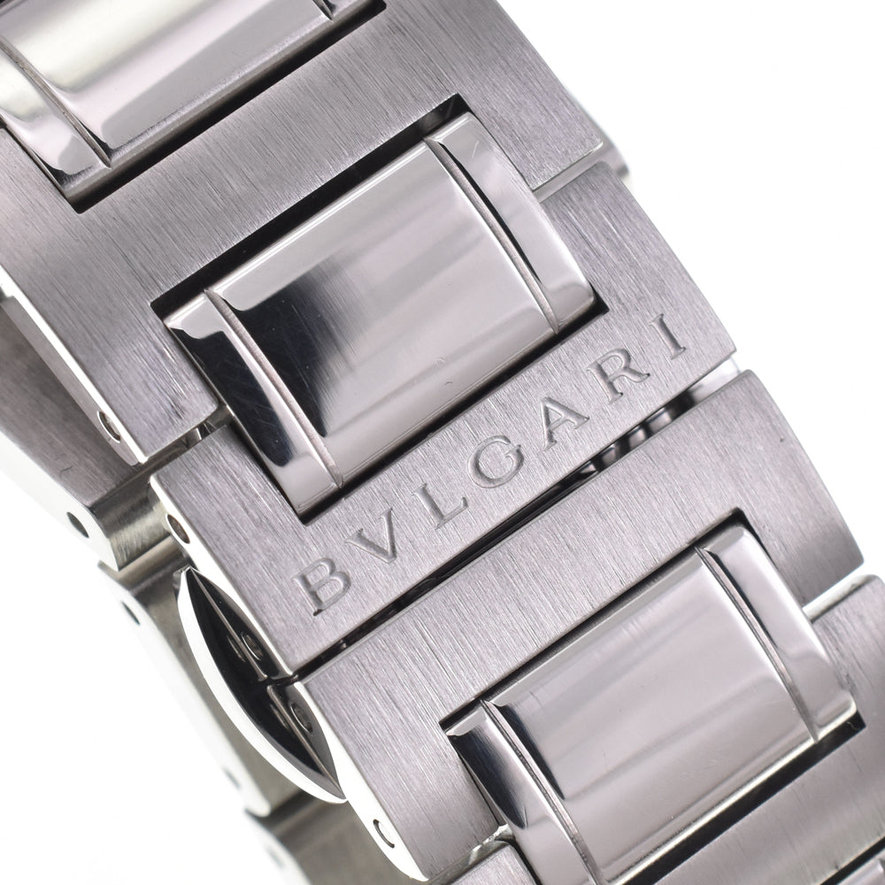 with paper BVLGARI Bvlgari Bvlgari BB38SS AUTO Date black Dial Automatic Men's
 Watch I#147535