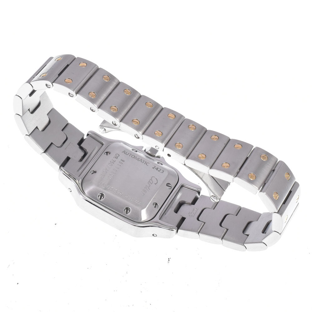 CARTIER Santosgalbe SM W20057C4 Stainless Steel/K18YG Champagne Dial Automatic Ladies
 Watch M#147537