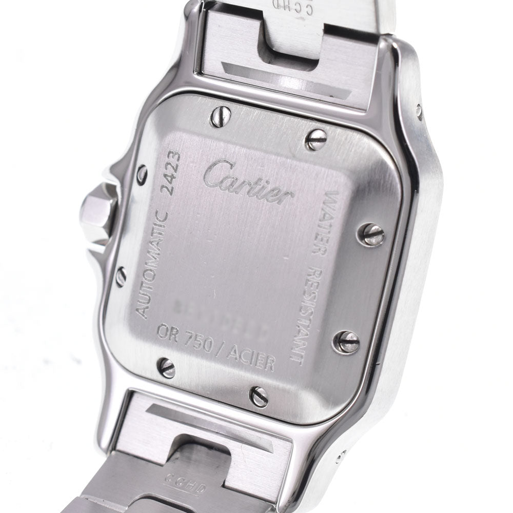 CARTIER Santosgalbe SM W20057C4 Stainless Steel/K18YG Champagne Dial Automatic Ladies
 Watch M#147537