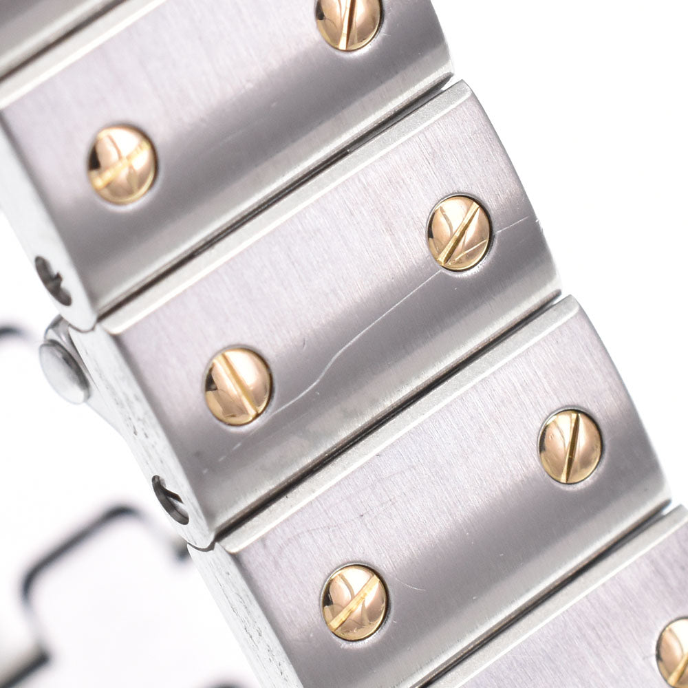 CARTIER Santosgalbe SM W20057C4 Stainless Steel/K18YG Champagne Dial Automatic Ladies
 Watch M#147537