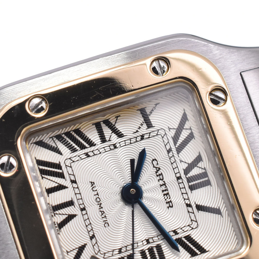 CARTIER Santosgalbe SM W20057C4 Stainless Steel/K18YG Champagne Dial Automatic Ladies
 Watch M#147537