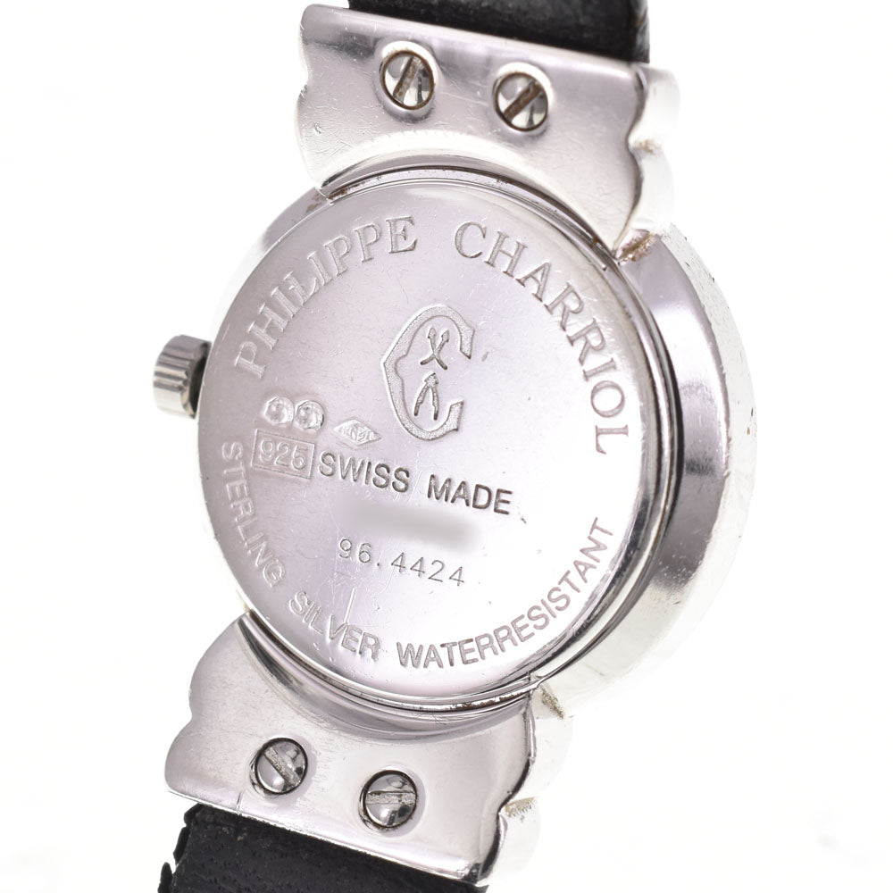 PHILIPPE CHARRIOL Saint Tropez SV925 Pink shell Dial Quartz Ladies
 Watch I#147542