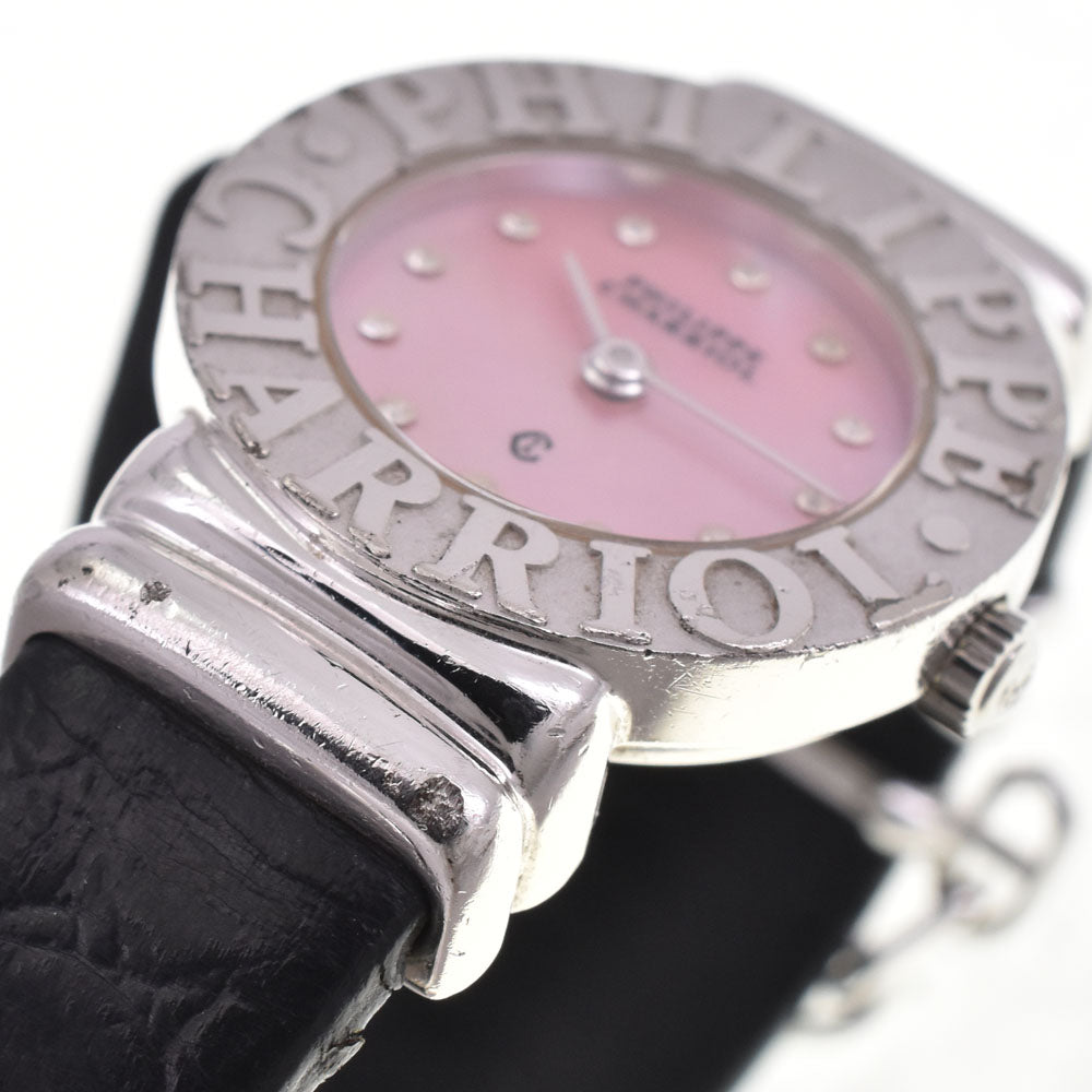 PHILIPPE CHARRIOL Saint Tropez SV925 Pink shell Dial Quartz Ladies
 Watch I#147542