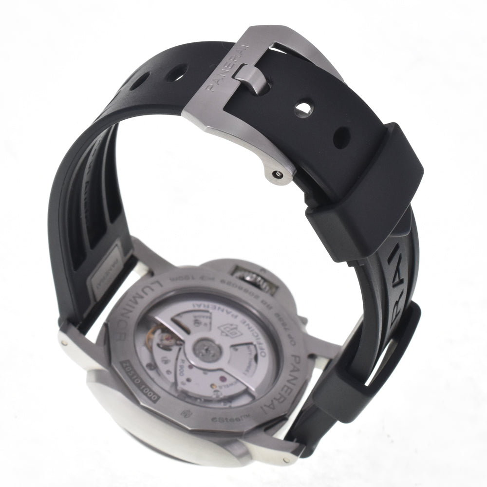 with paper PANERAI Luminor Power Reserve PAM01367 Small second date white Dial Automatic Men's
 Watch H#147543