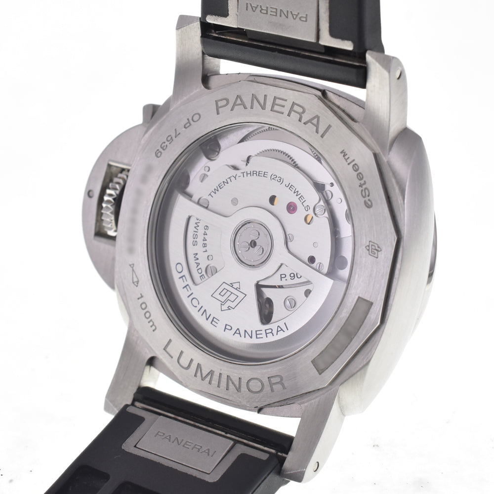 with paper PANERAI Luminor Power Reserve PAM01367 Small second date white Dial Automatic Men's
 Watch H#147543