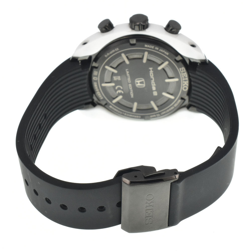 with paper SEIKO Astron Revolution Line Honda e SBXC075 black Dial GPS Solar Men's
 Watch G#147545