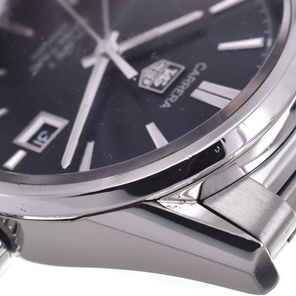 with paper TAG HEUER Carrera WAR2010.BA0723 Caliber 7 see-through back black Dial Automatic Men's
 Watch J#147547
