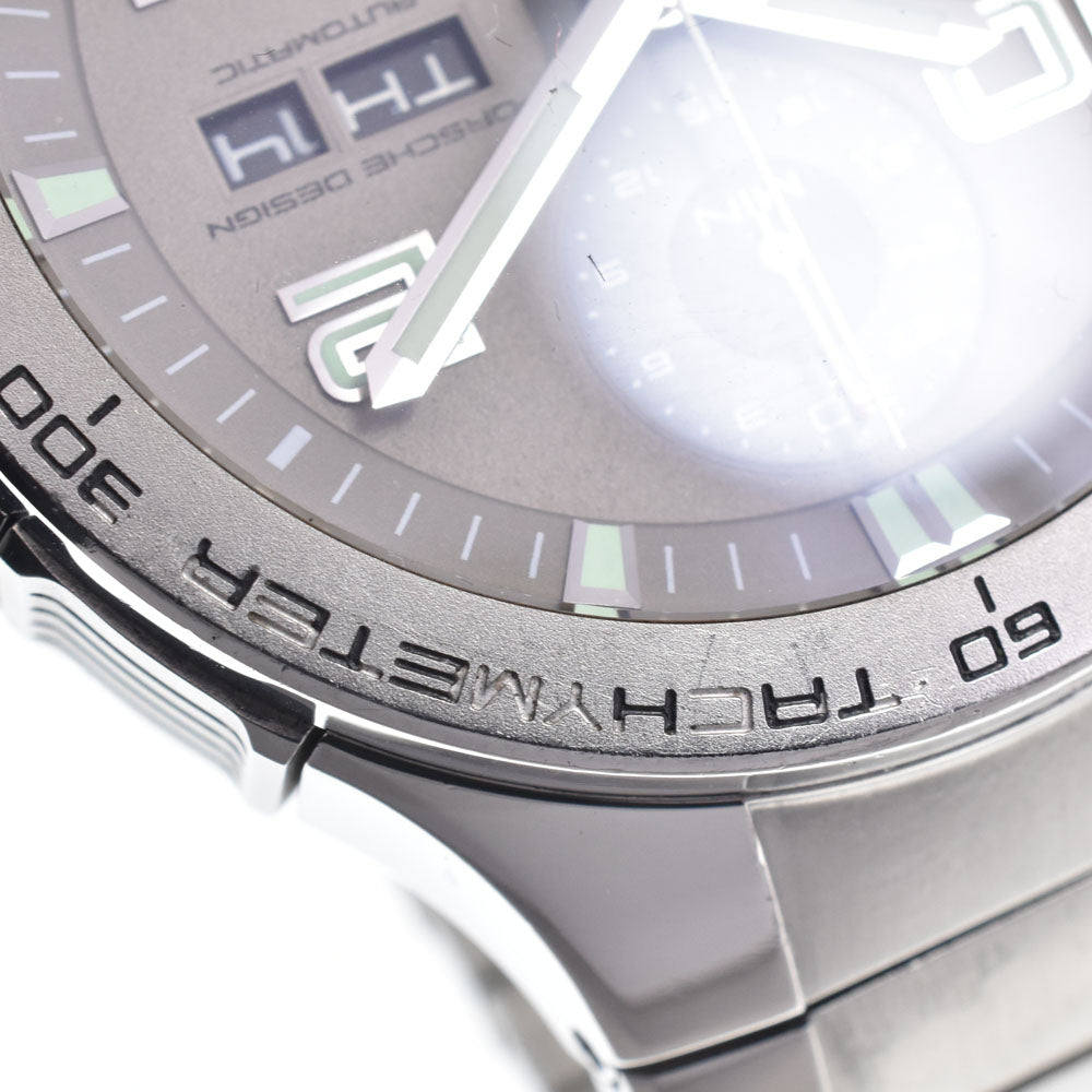 Porsche Design P6340 Flat Six 6340 Chronograph day date gray Dial Automatic Men's
 Watch J#147550