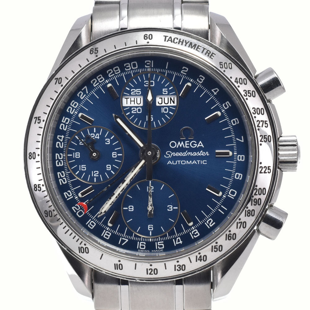 OMEGA Speedmaster 3523.80 Triple calendar blue Dial Automatic Men's
 Watch K#147551