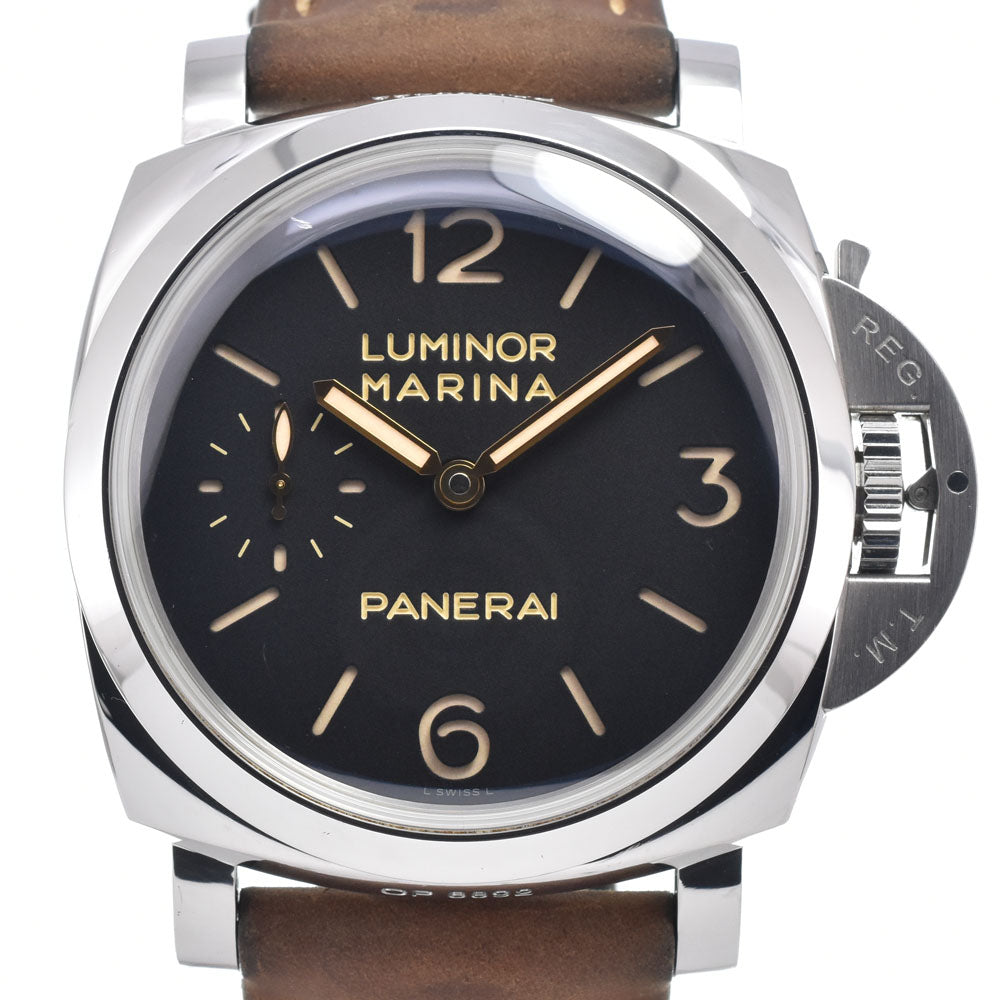 PANERAI Luminor Marina 1950 3 Days PAM00422 black Dial Hand Winding Men's
 Watch Q#147552