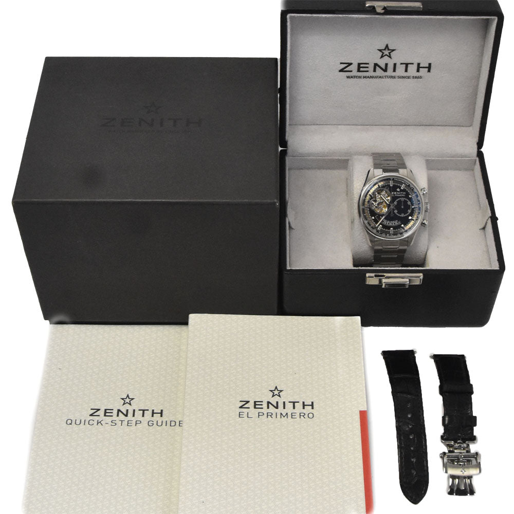 ZENITH Chronomaster Open El Primero 03.2080.4021 Power reserve black Dial Automatic Men's
 Watch G#147555