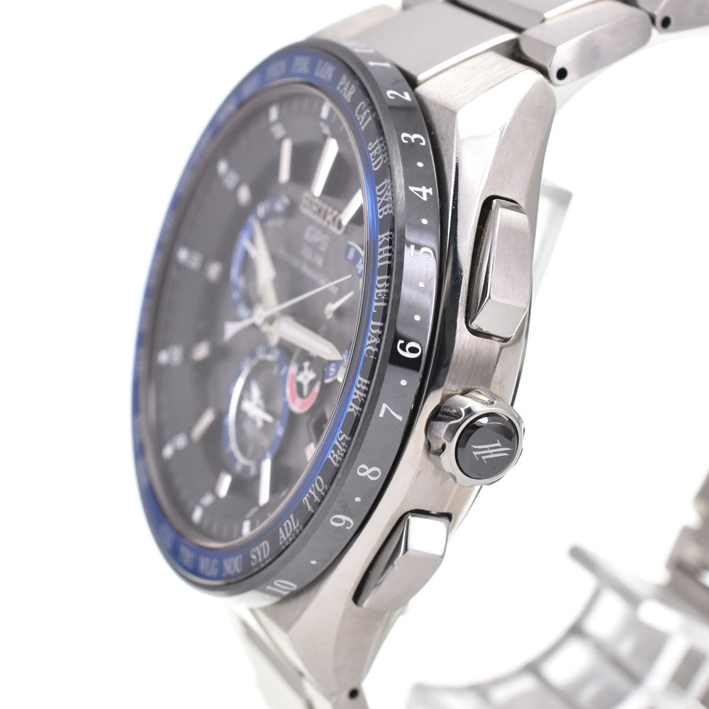 SEIKO Astron 8X53-0AX0-2 Day date Navy Dial GPS Solar Men's
 Watch G#147563