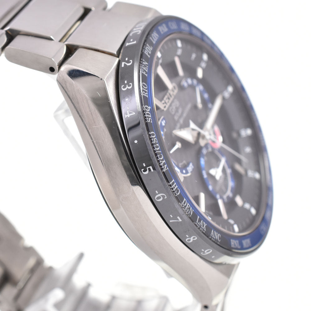 SEIKO Astron 8X53-0AX0-2 Day date Navy Dial GPS Solar Men's
 Watch G#147563