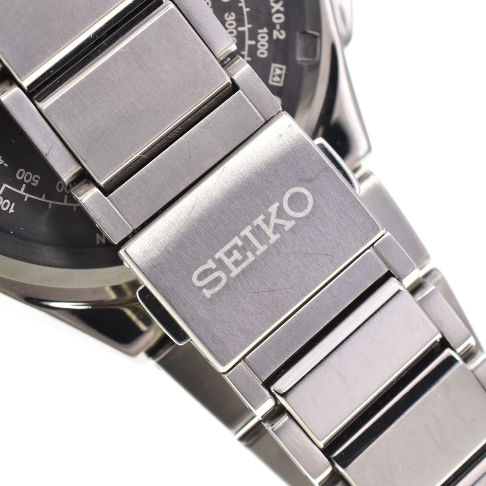 SEIKO Astron 8X53-0AX0-2 Day date Navy Dial GPS Solar Men's
 Watch G#147563