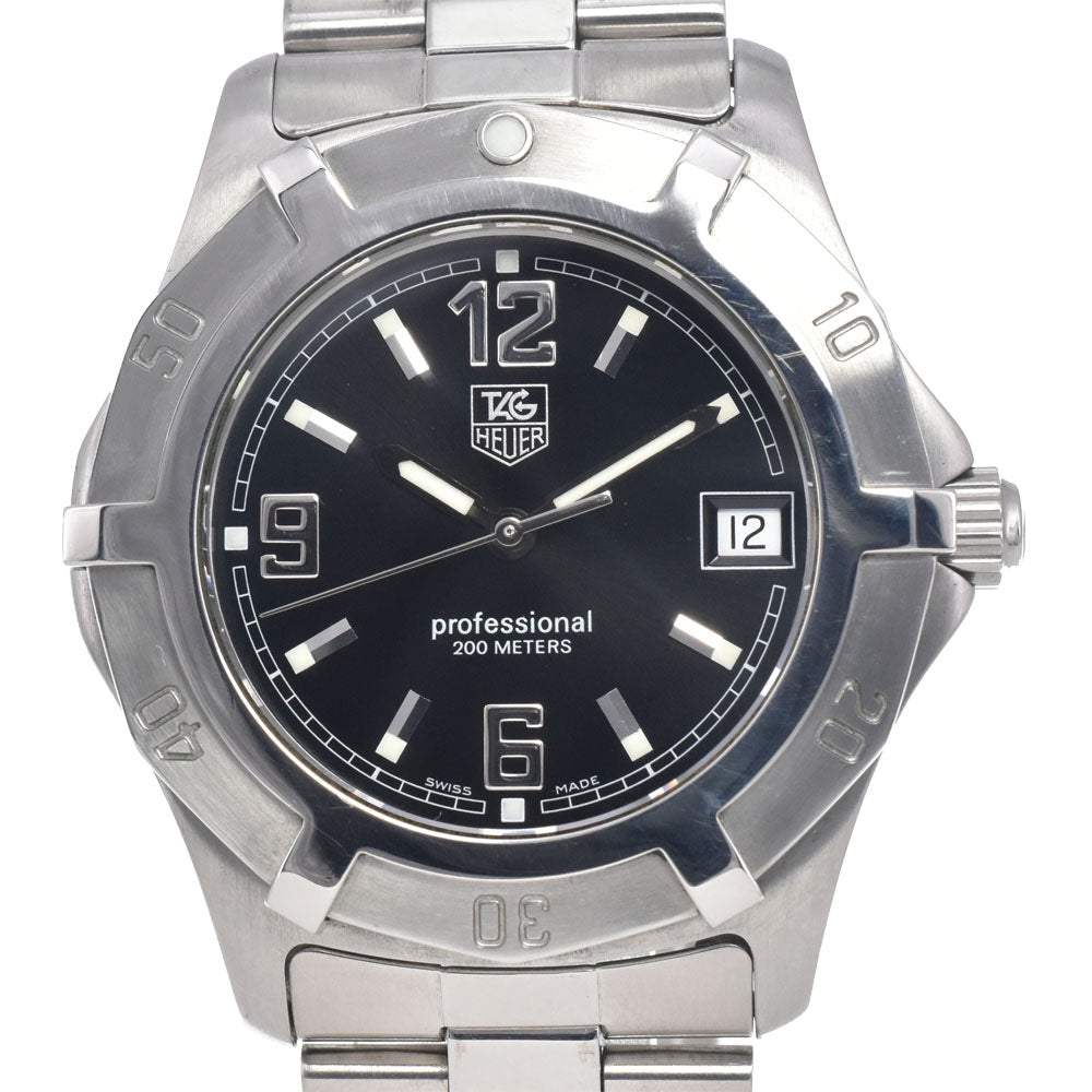 TAG HEUER 2000 Exclusive WN1110 Date black Dial Quartz Men's
 Watch I#147564