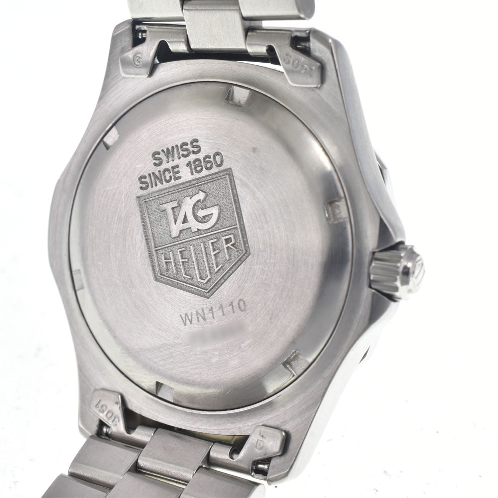 TAG HEUER 2000 Exclusive WN1110 Date black Dial Quartz Men's
 Watch I#147564