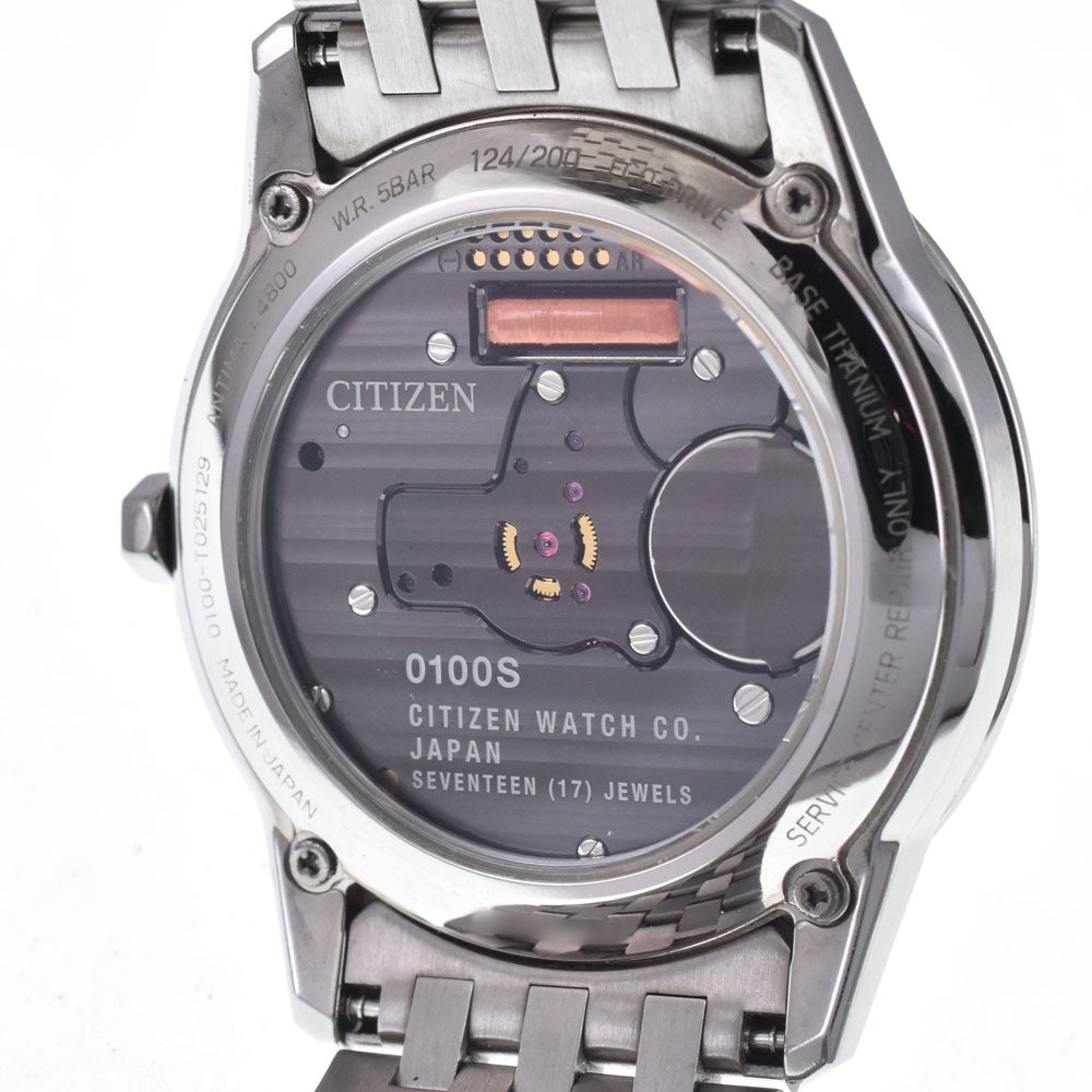with paper CITIZEN The citizen AQ6020-53X/0100-T025129 Eco Drive shell Dial Solar Men's
 Watch M#147566