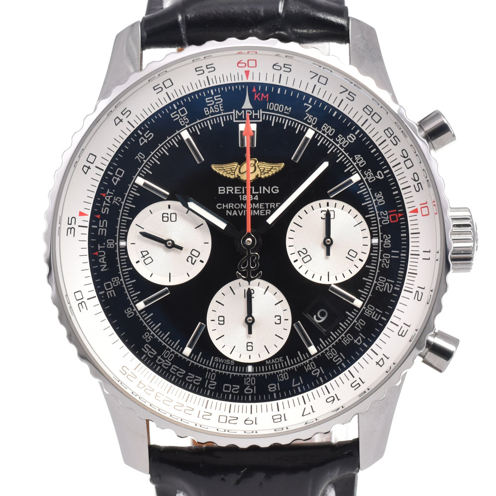 BREITLING Navitimer 01 AB0120 Chronograph Date Black / Silver Dial Automatic Men's
 Watch G#147575