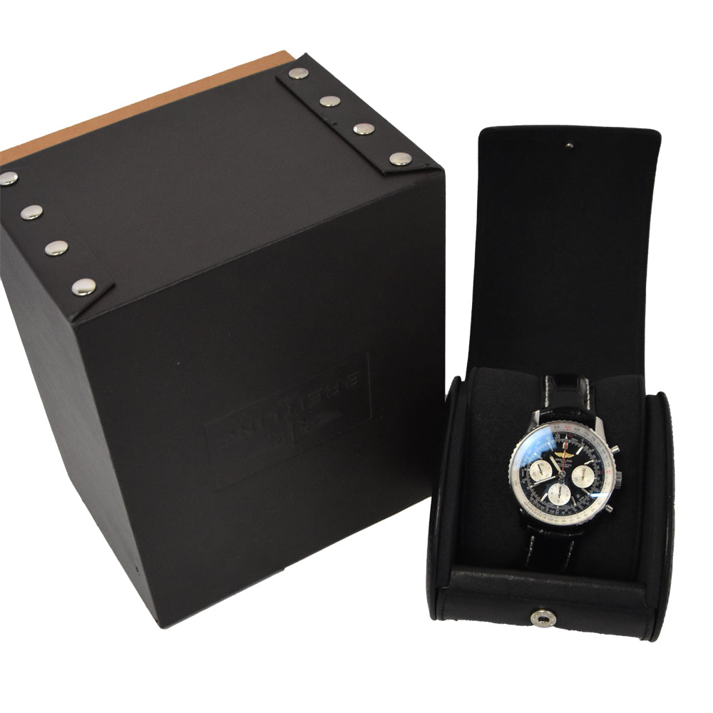 BREITLING Navitimer 01 AB0120 Chronograph Date Black / Silver Dial Automatic Men's
 Watch G#147575