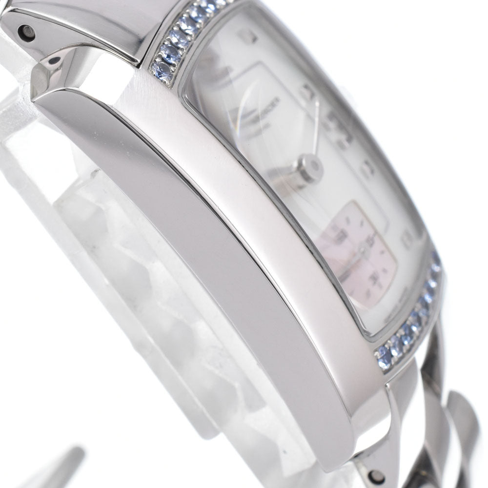 Baume & Mercier Hampton Millais 65316 Diamond Bezel White shell Dial Quartz Ladies
 Watch H#147577