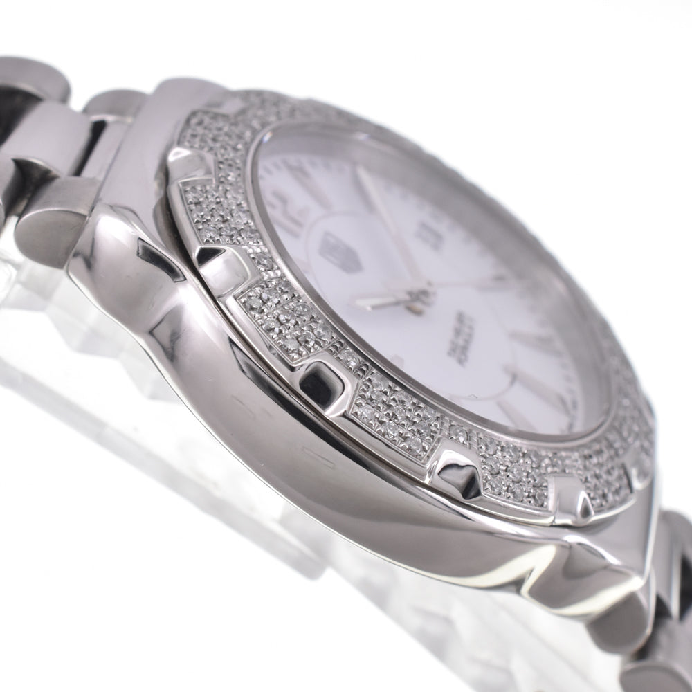 with paper TAG HEUER Formula 1 WAH1218 Diamond Bezel white Dial Quartz Ladies
 Watch H#147578