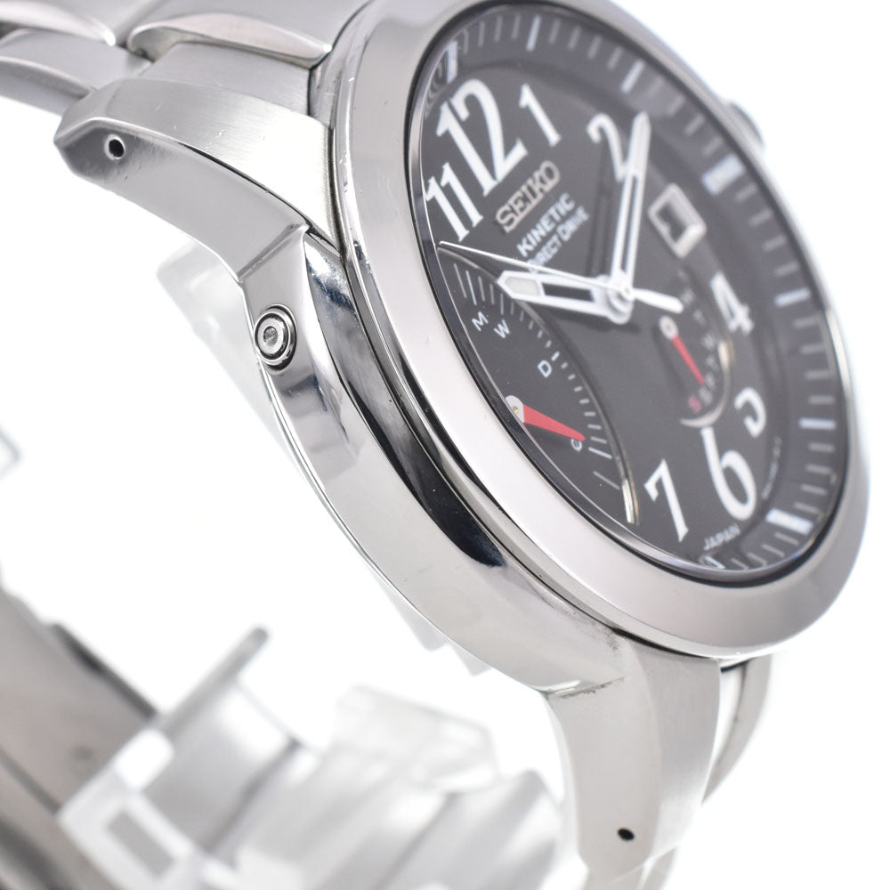SEIKO Kinetic direct drive 5D44-0AB0/SAGG003 black Dial Auto quartz Men's
 Watch M#147579