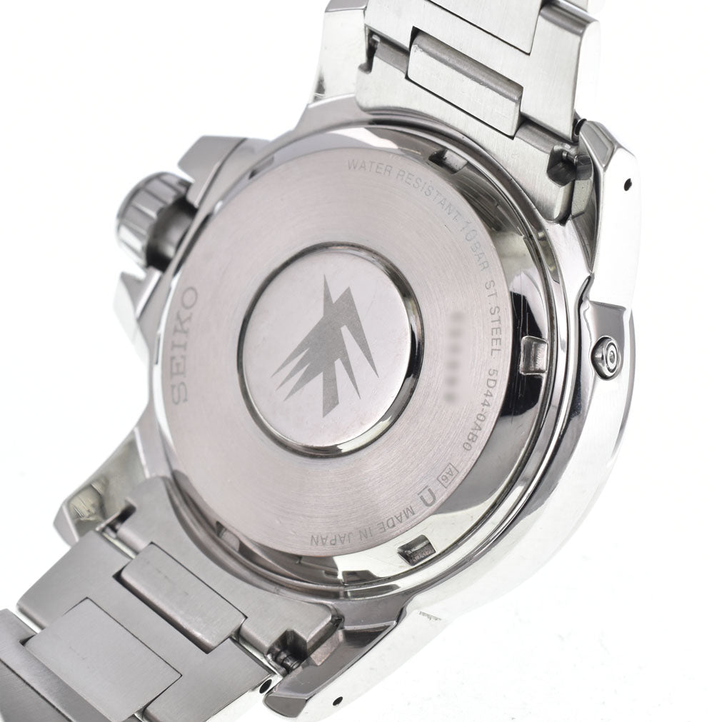SEIKO Kinetic direct drive 5D44-0AB0/SAGG003 black Dial Auto quartz Men's
 Watch M#147579