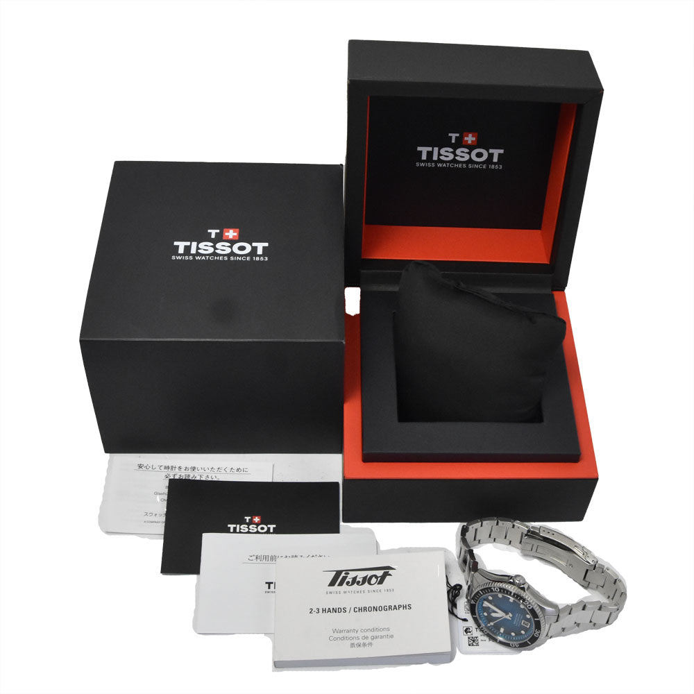TISSOT Sea star 1000 T120.807.11.091.00 Date Blue gradation Dial Automatic Men's
 Watch R#147580