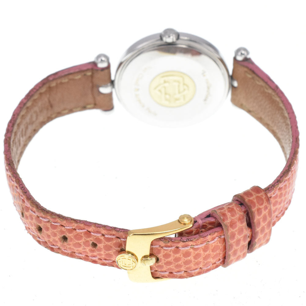 Van Cleef & Arpels La Collection 416.604 YG bezel white Dial Quartz Ladies
 Watch H#147581