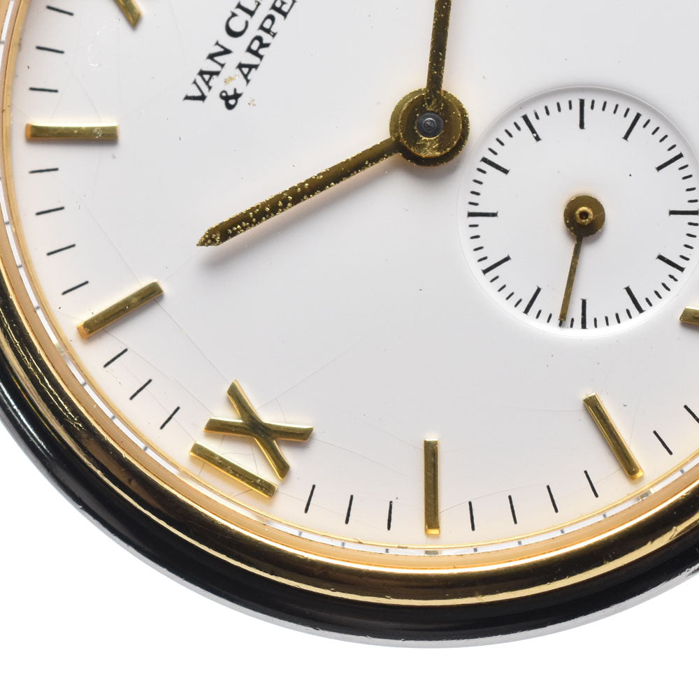 Van Cleef & Arpels La Collection 416.604 YG bezel white Dial Quartz Ladies
 Watch H#147581