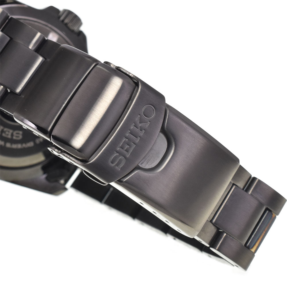 with paper SEIKO Prospex Diver Scuba SBDJ065/V157-00A0 Date black Dial Solar Men's
 Watch G#147584