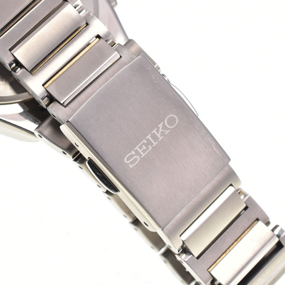 with paper SEIKO Astron Nexter 5X53-0BR0/SBXC107 Date Silver Dial GPS Solar Men's
 Watch G#147585