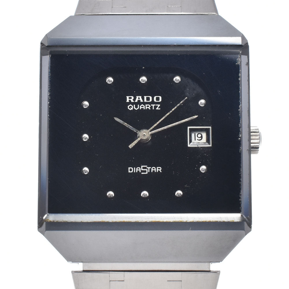 RADO Diastar 711.0067.8 Carbide Case black Dial Quartz Men's
 Watch O#147586