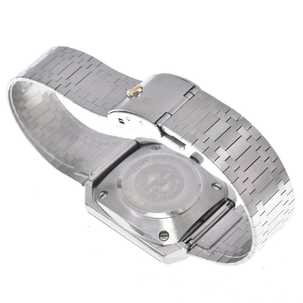 RADO Diastar 711.0067.8 Carbide Case black Dial Quartz Men's
 Watch O#147586