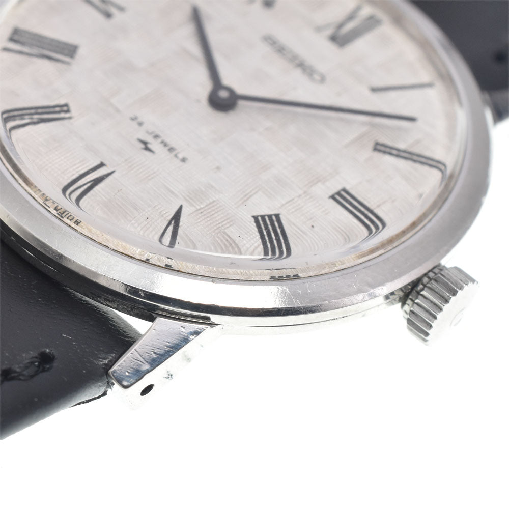 SEIKO Chariot 4S24-0060 Silver Dial Hand Winding Men's
 Watch H#147588